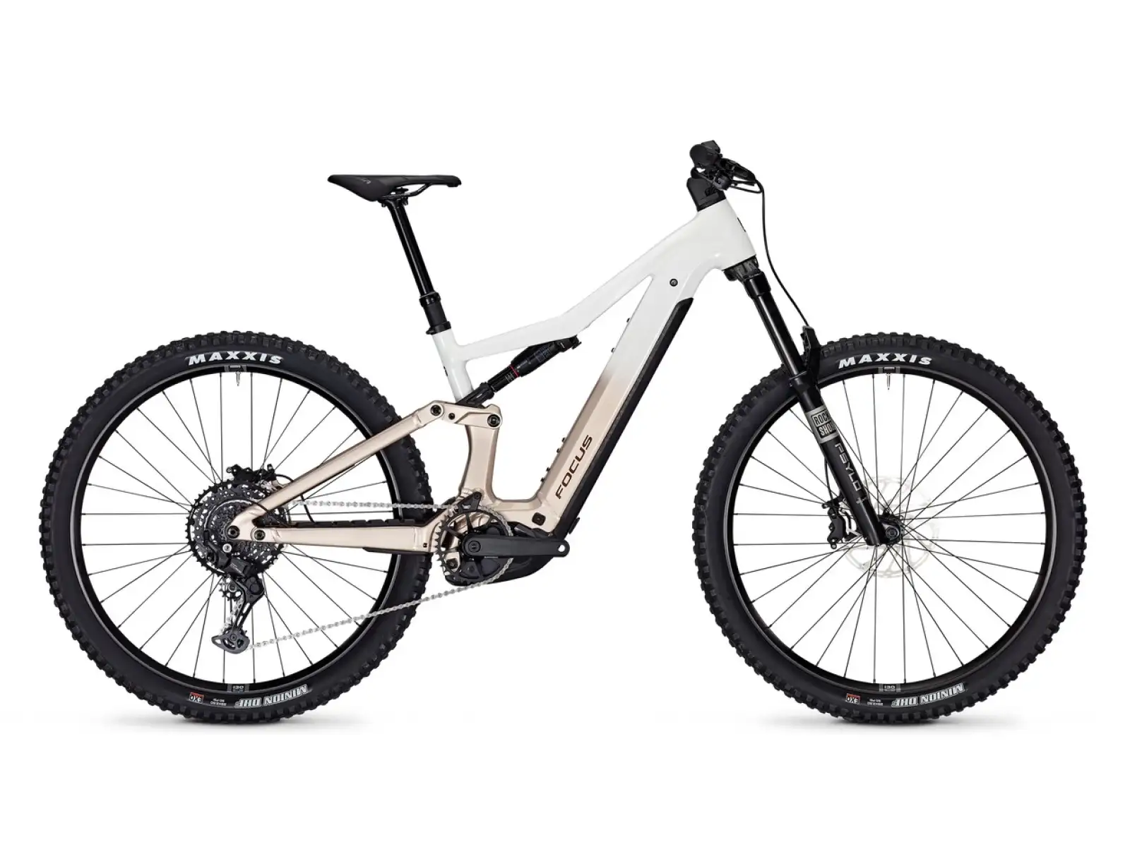 Focus JAM2 6.7 800 Wh Mountain-E-Bike Weiß / Adamantsilber