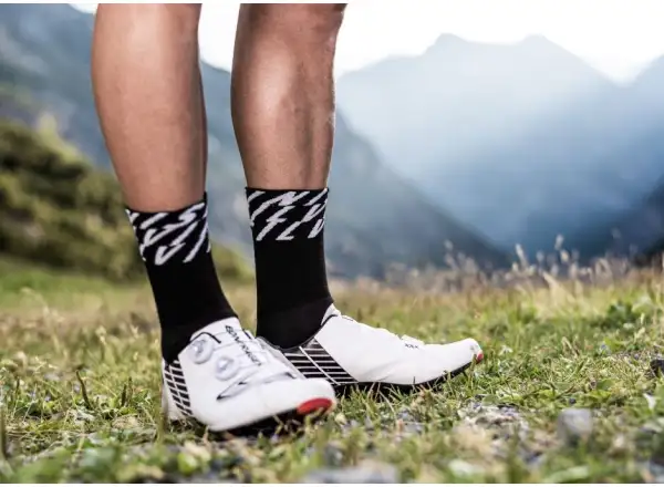 Silvini Oglio Socken schwarz/weiß