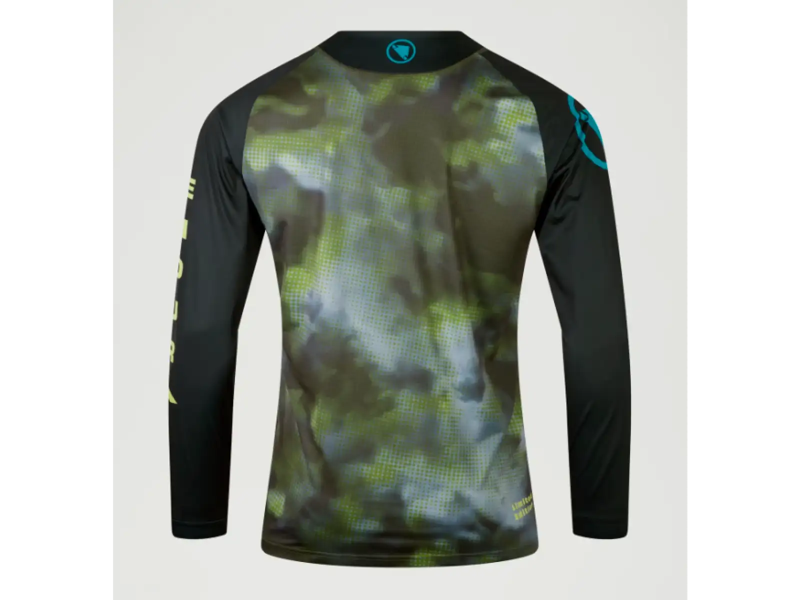 Endura Pixel Cloud Herren Langarmtrikot Schwarz