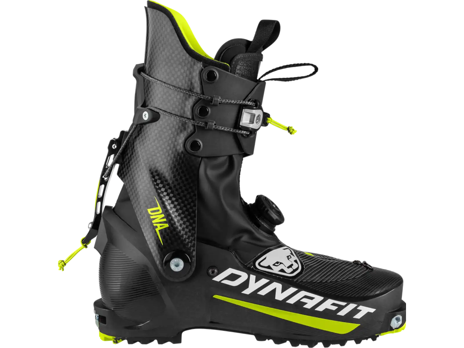 Dynafit DNA Ski Touring Skitourenschuhe Schwarz/Neon Gelb