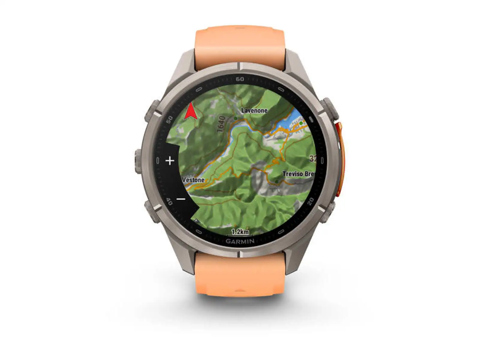 Garmin Fénix 9 Pro inReach 43 mm Smartwatch Carbon gray DLC Titanium Black/Pebble gray