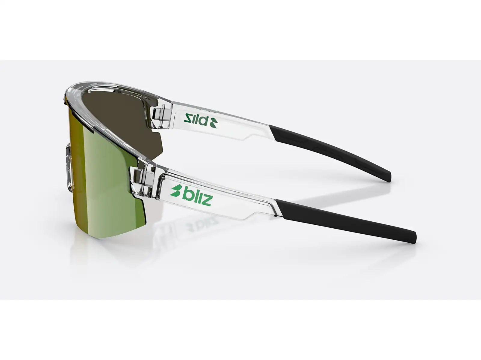 Bliz Matrix Sonnenbrille Transparent White/Brown Green Multi