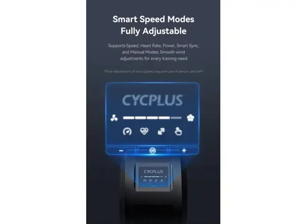 Cycplus F1 elektronisch gesteuerter Ventilator