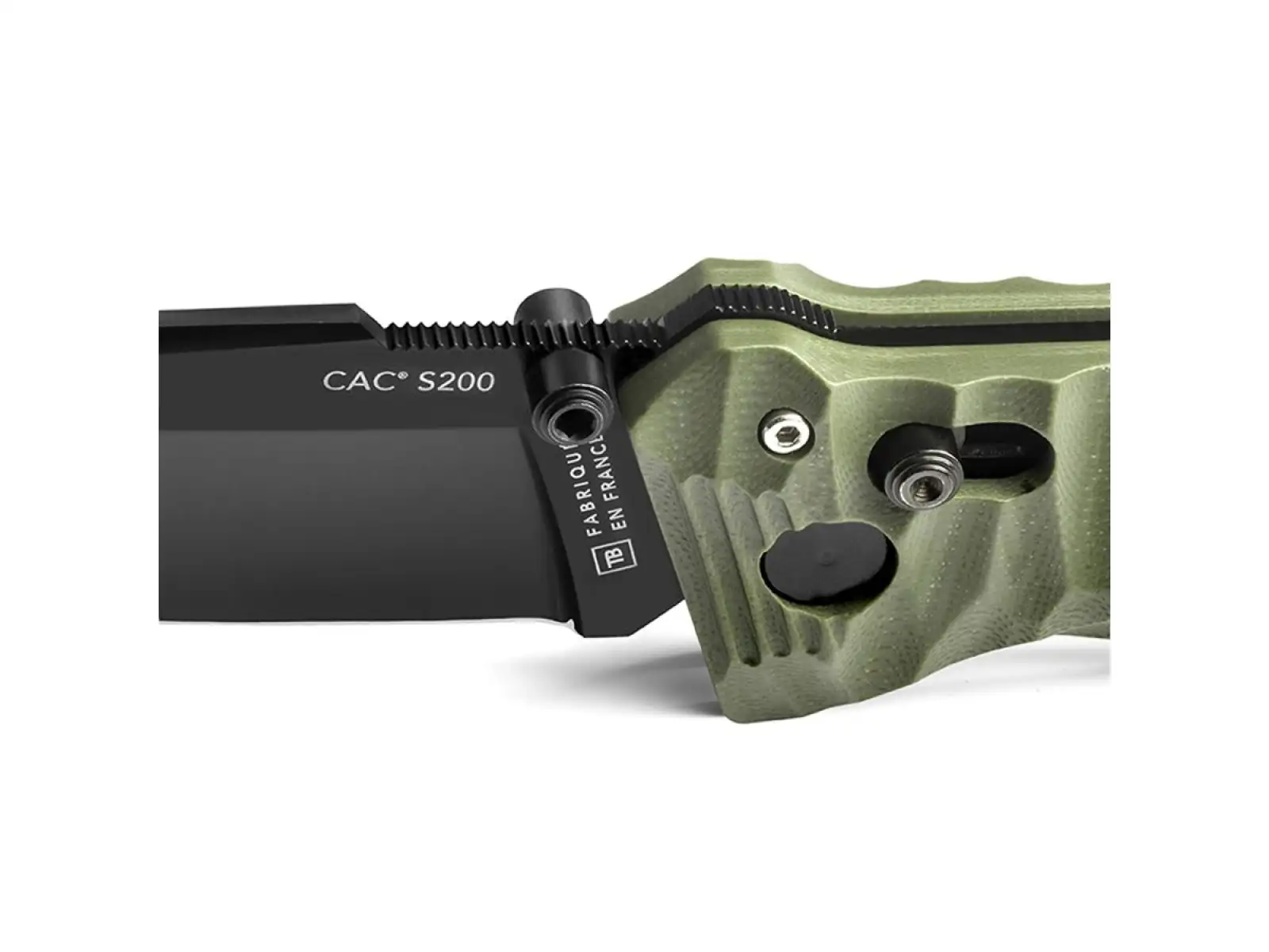 TB Outdoor CAC S200 French Army G10 Messer Textur khaki