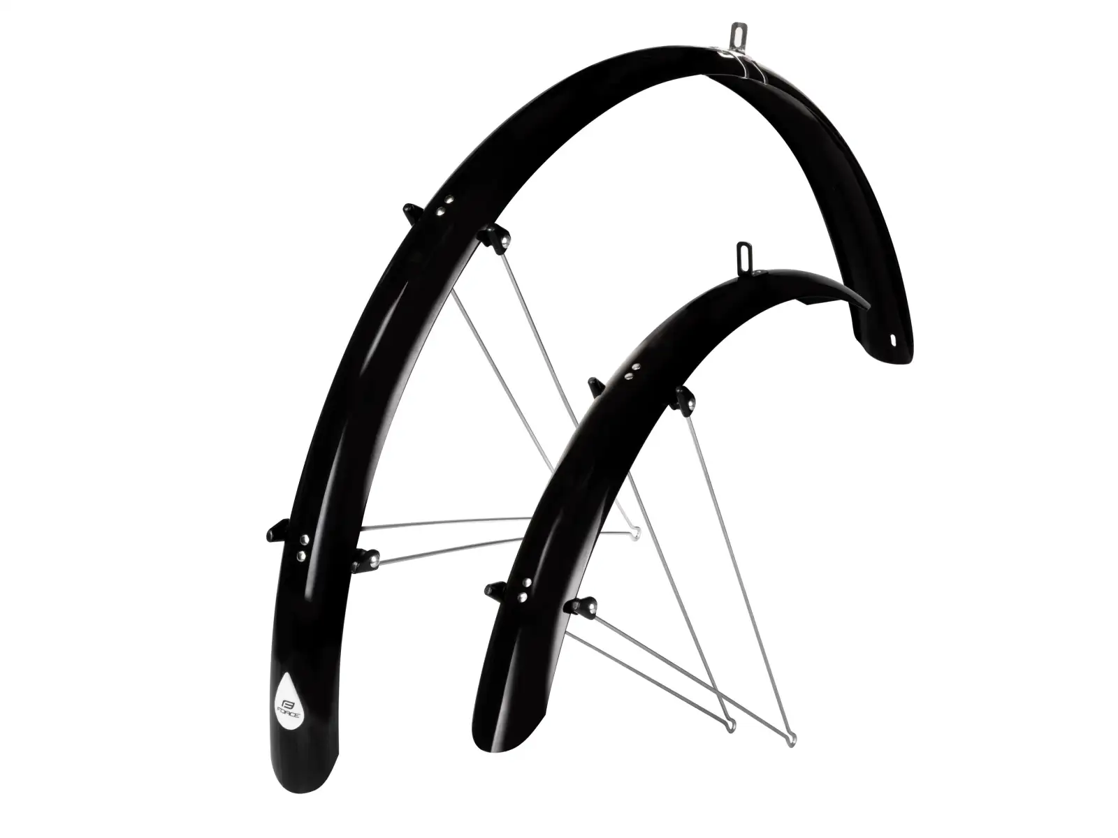 Force 58 Aluflex 28" XL Schutzbleche + V Streben schwarz