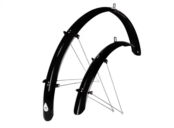 Force 48 Aluflex 28" XL Schutzbleche + V-Streben schwarz