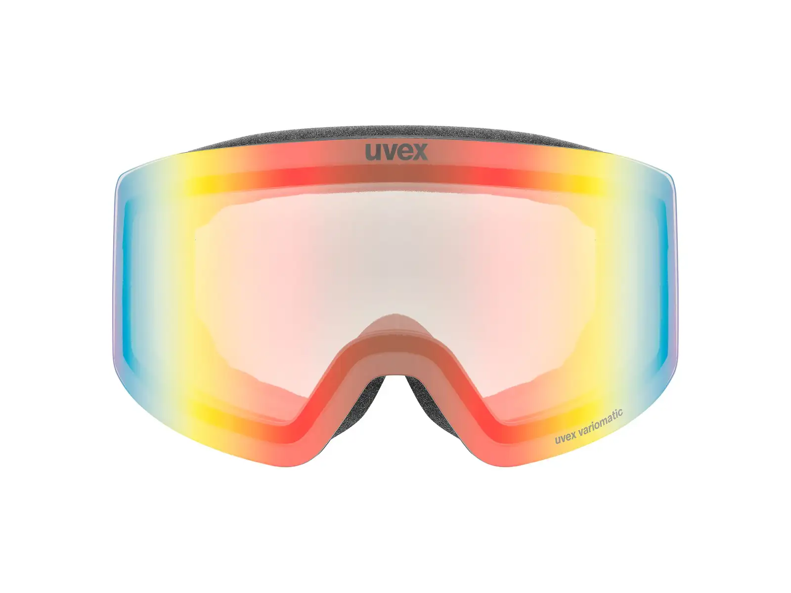 Uvex Provoque FM Skibrille black matt/rainbow