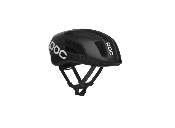 POC Cytal Straßenhelm Uranium Black Matt/Hydrogen White/Logo
