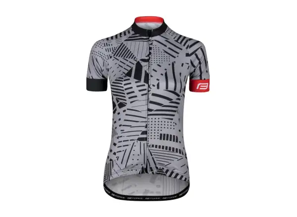 Force Shard Lady Damen Kurzarmtrikot grau/schwarz