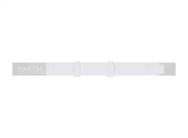 Smith Squad S Skibrille White Vapor / ChromaPop Everyday Rose Gold Mirror + Clear