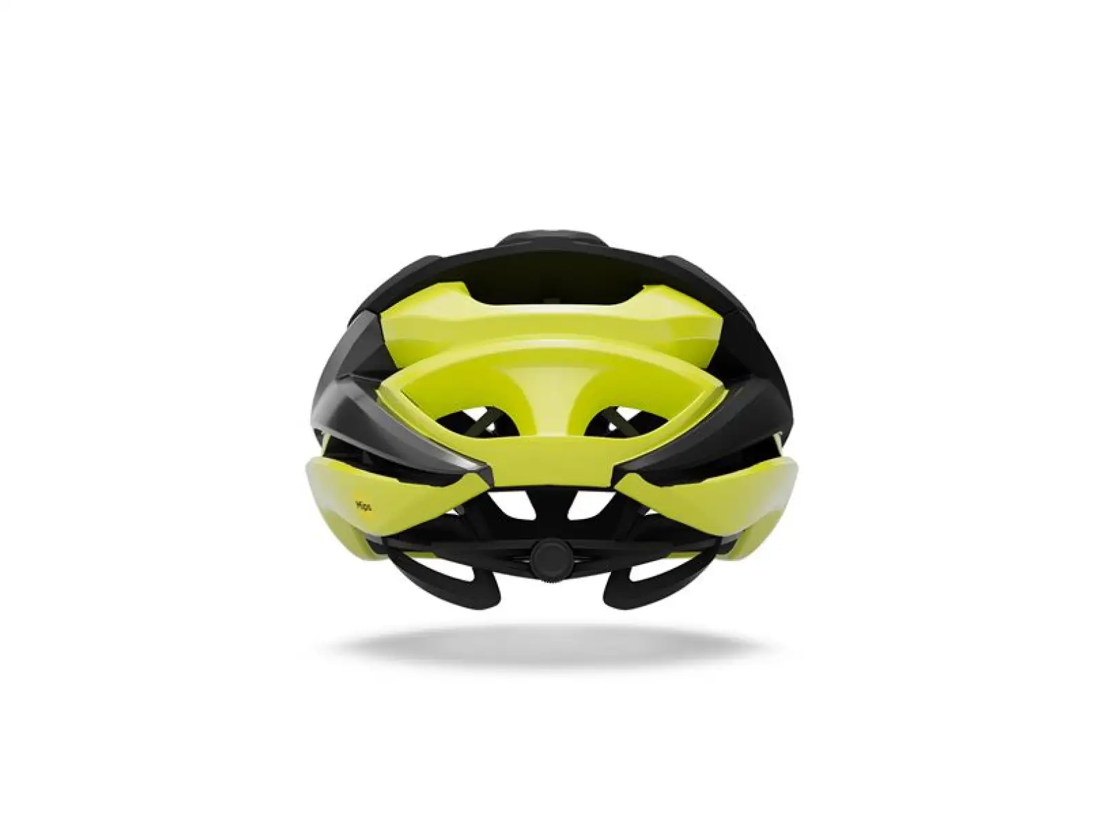 Giro Syntax MIPS Rennradhelm Mat Black/Gloss Hi Viz Yellow