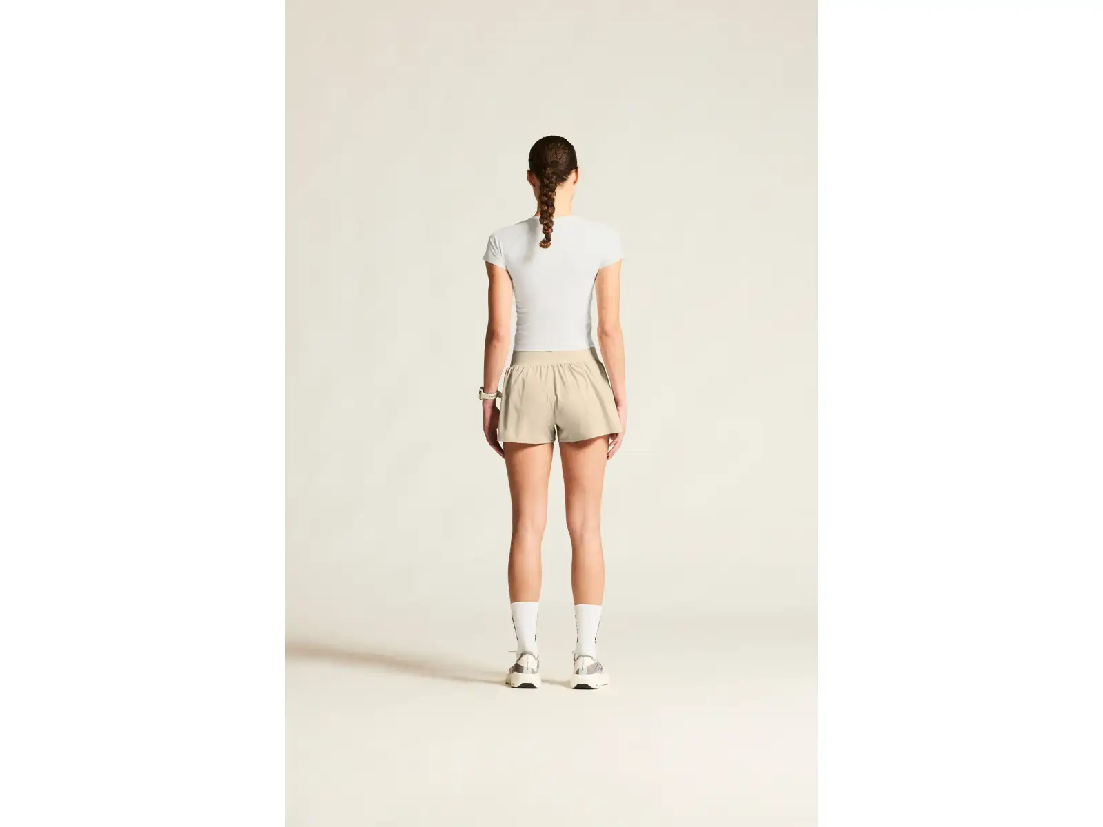 Craft Hypervent Cropped Damen T-Shirt weiß
