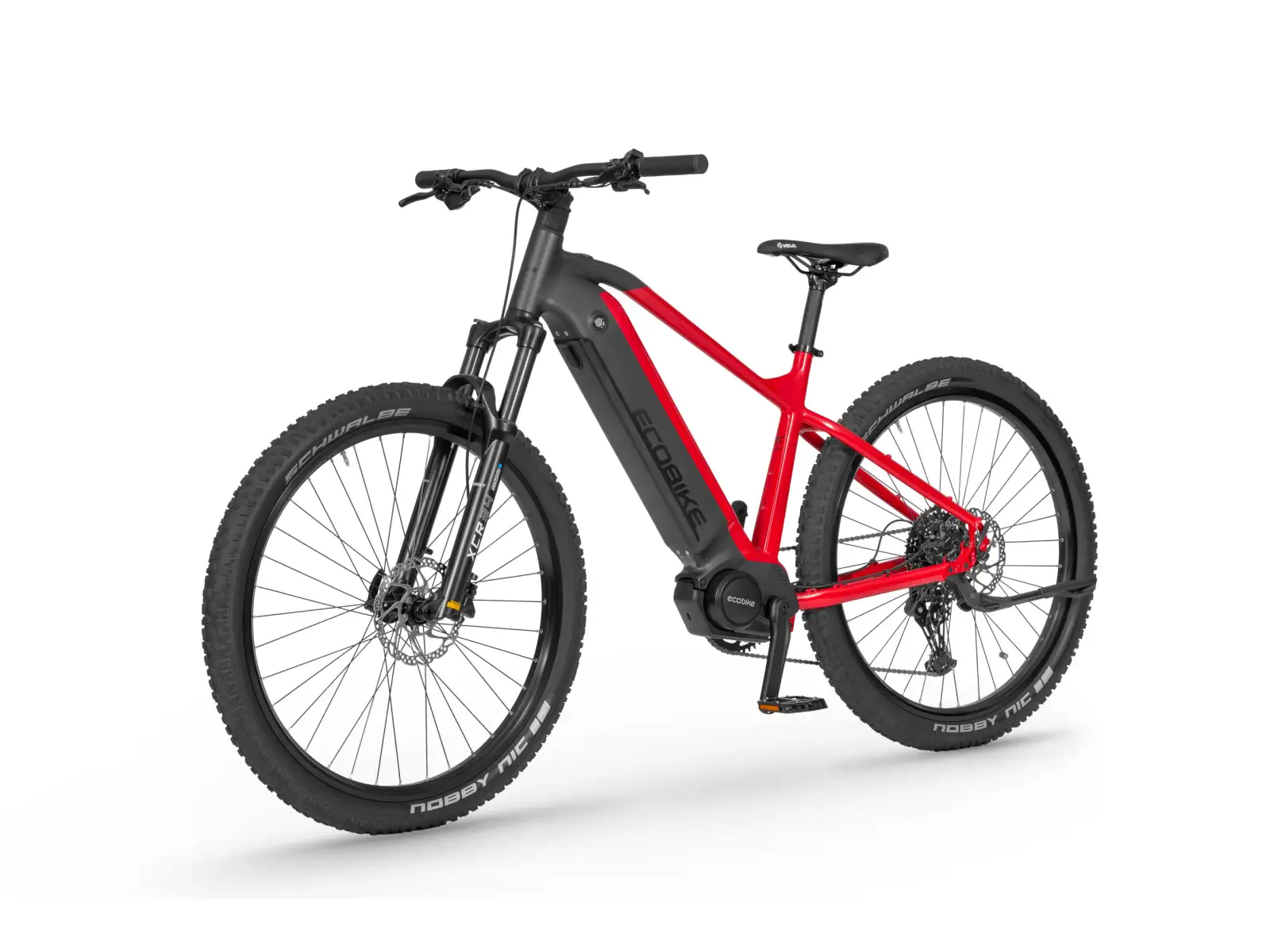 Ecobike RX 500 720 Wh schwarz rotes elektrisches Mountainbike