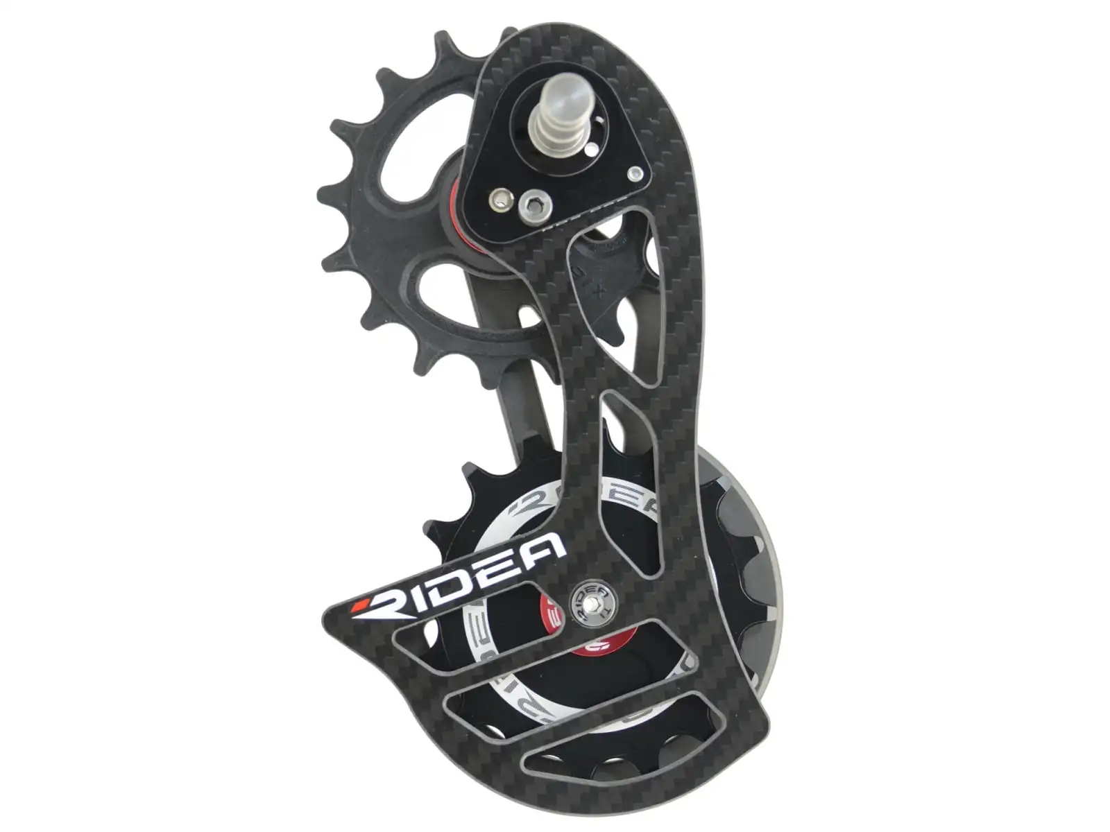 Ridea Oversize R1 Carbon Schaltwerkskäfig 16/16 Z Schwarz