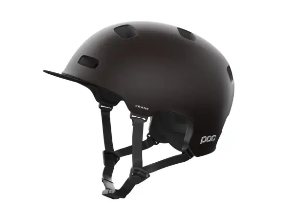 POC Crane MIPS Helm Axinite Brown Matt