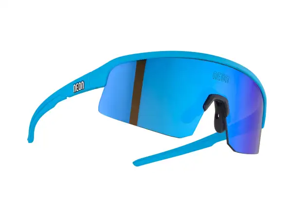 Neon Viper Brille Cyan Mirror Blue Cat 3