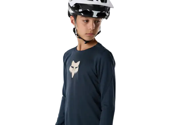Fox Ranger Youth Head Kindertrikot lange Ärmel Galaxy blue