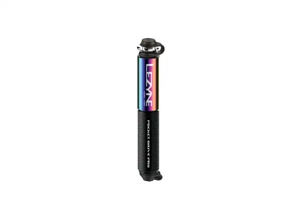 Lezyne Pocket Drive Pro Pumpe Neo Metallic/Schwarz
