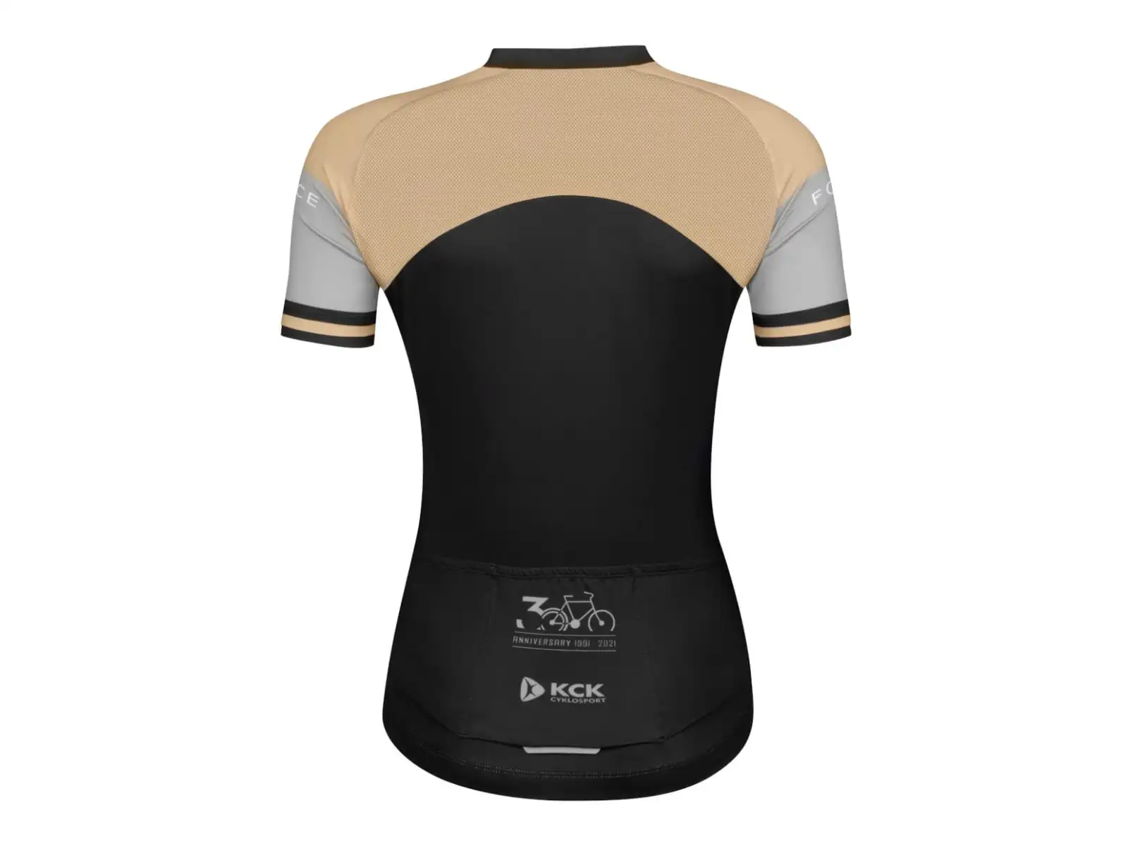 Force Anniversary Damen Kurzarmtrikot schwarz/gold