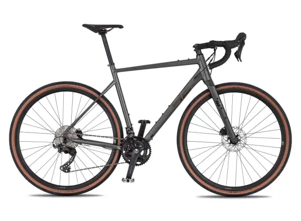 4Ever Gromvel Race Gravelbike Titan matt