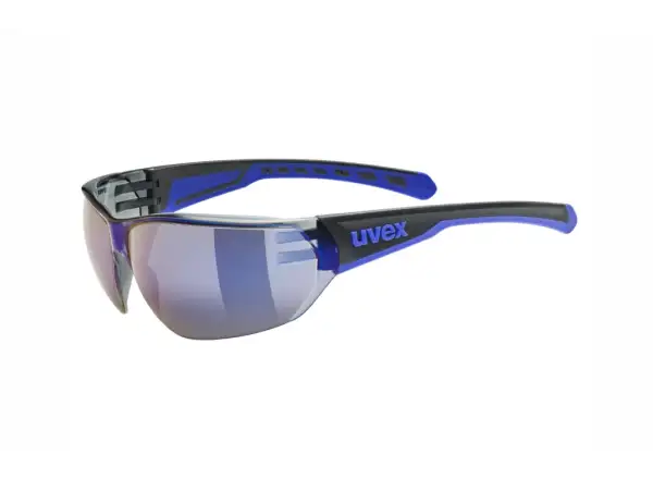 Uvex Equate Brille Black/Blue Matt/Mirror Blue