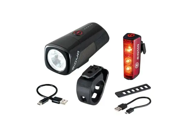 Sigma Sport Buster 400 + Blaze Flash Beleuchtungsset vorne und hinten