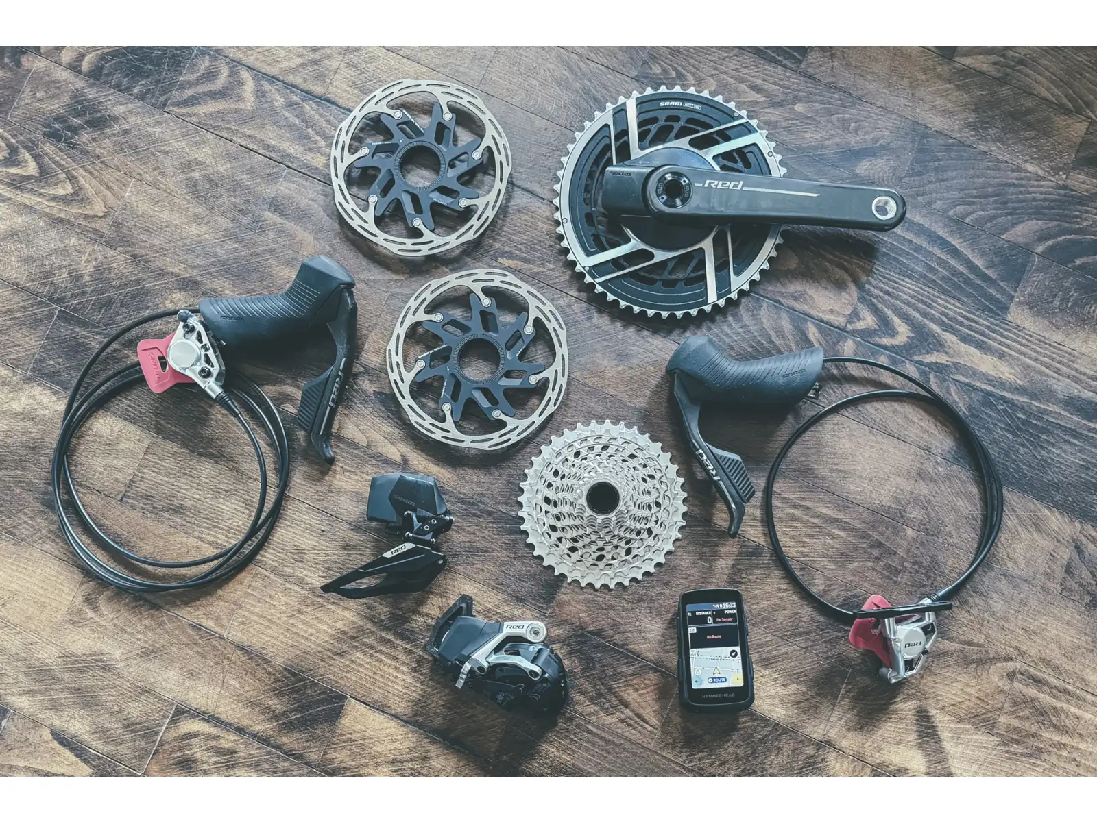 Sram Red AXS 2X Hammerhead Straßenset