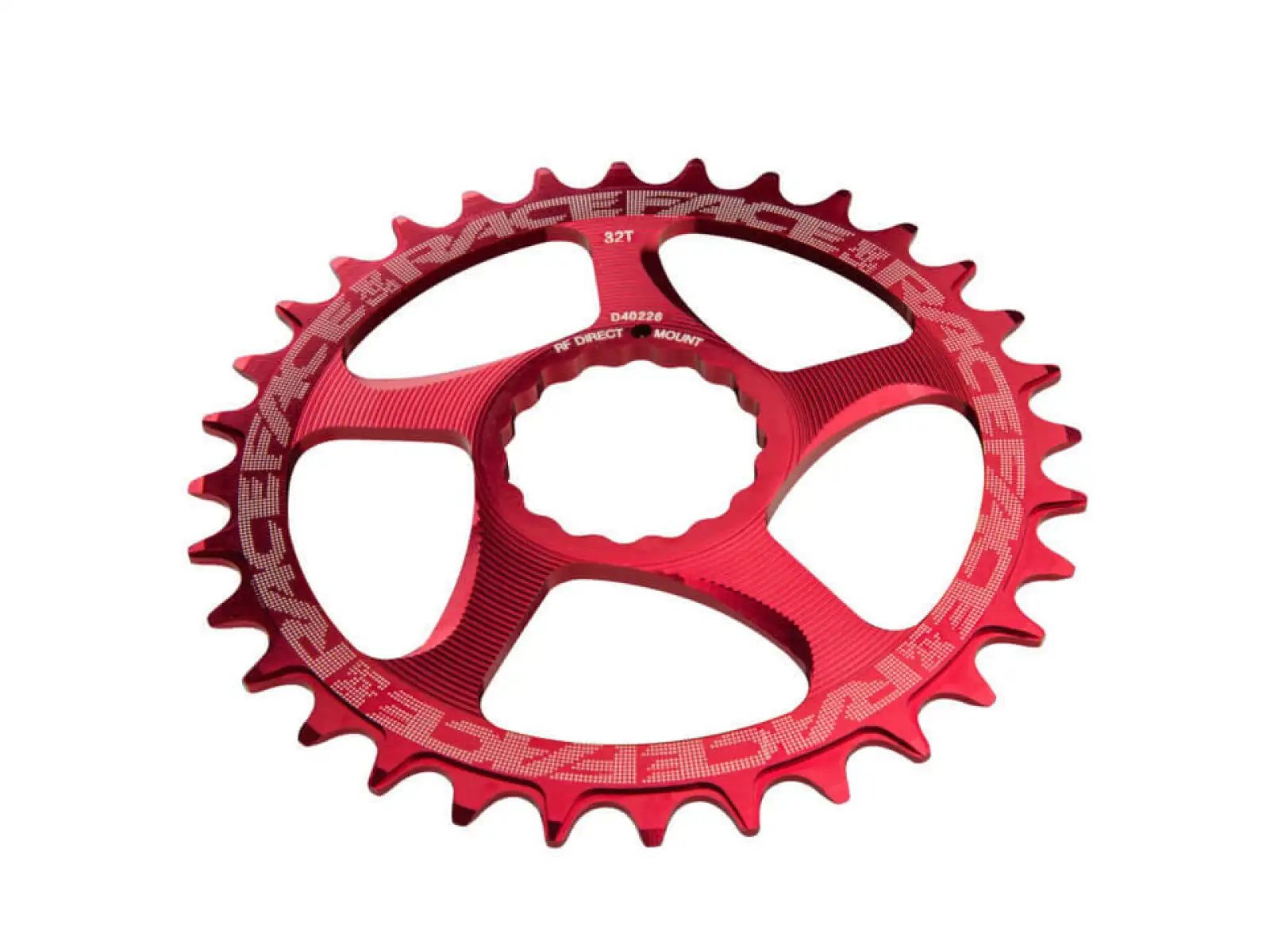 Race Face Single N/W Direct Mount Kettenblatt 10–12-fach rot