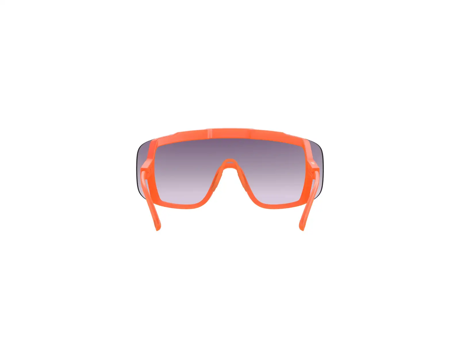 POC Devour + Sonnenbrille Fluorescent Orange Translucent/Clarity Road/Partly Sunny Gold