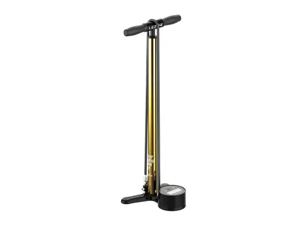 Lezyne 18K Digital Drive Werkstattpumpe GOLD/BLACK