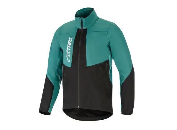 Alpinestars Nevada Wind Herrenjacke in Smaragd/Schwarz.