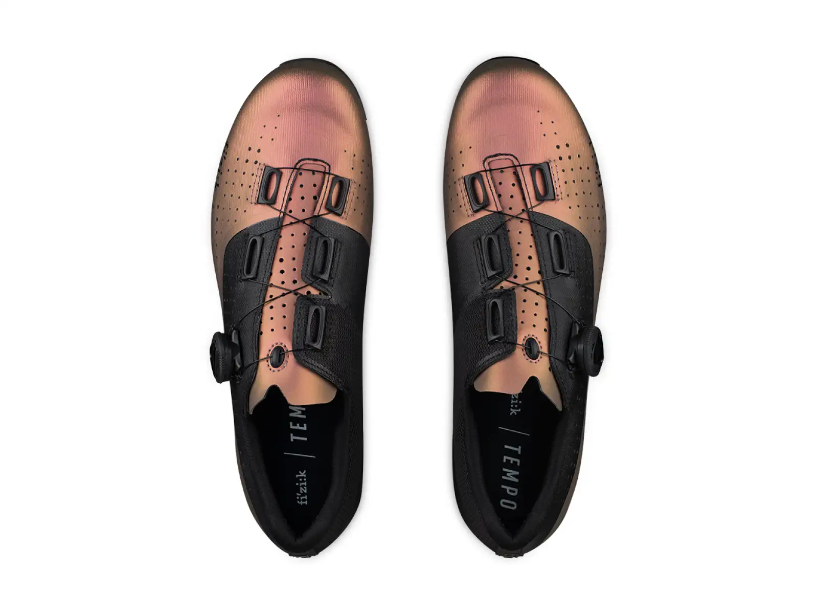 Fizik Tempo Overcurve R4 Iredescent Herren-Rennradschuhe Copper/Black