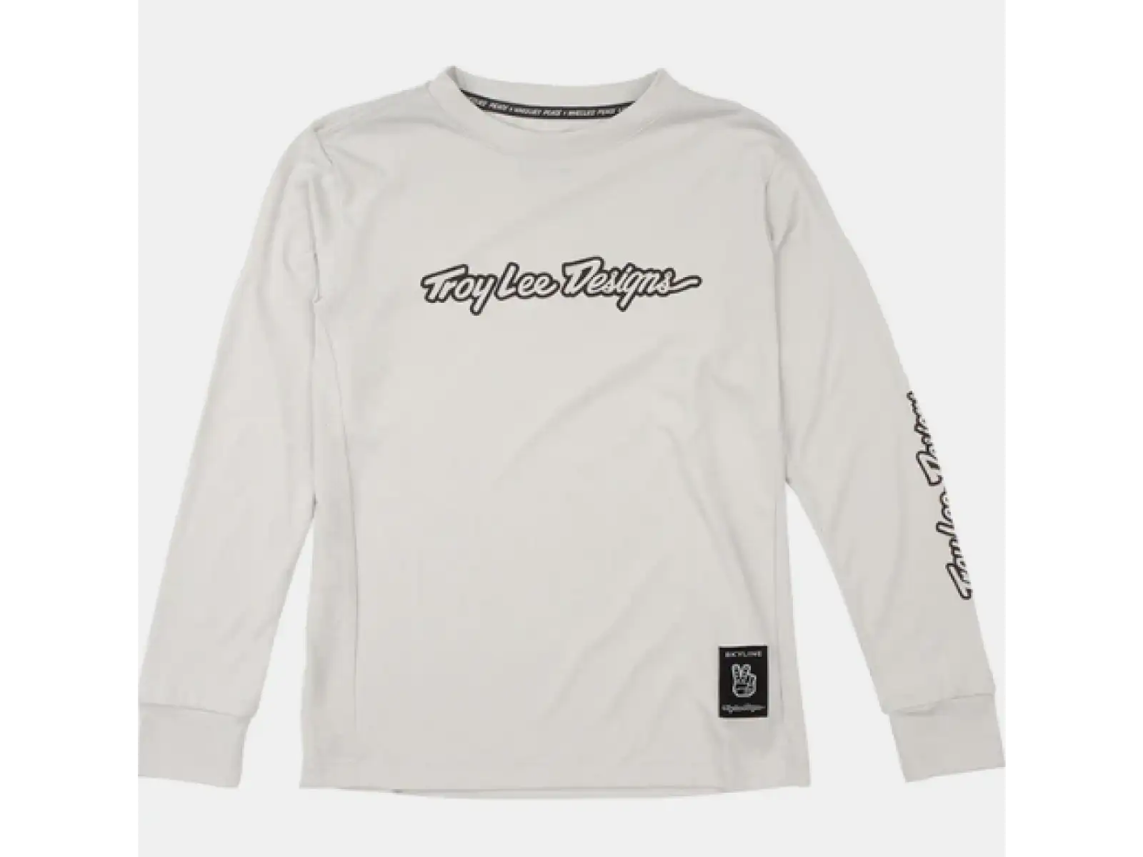 Troy Lee Designs Skyline Ride Tee Signature Kindertrikot langarm Mist