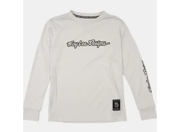 Troy Lee Designs Skyline Ride Tee Signature Kindertrikot langarm Mist