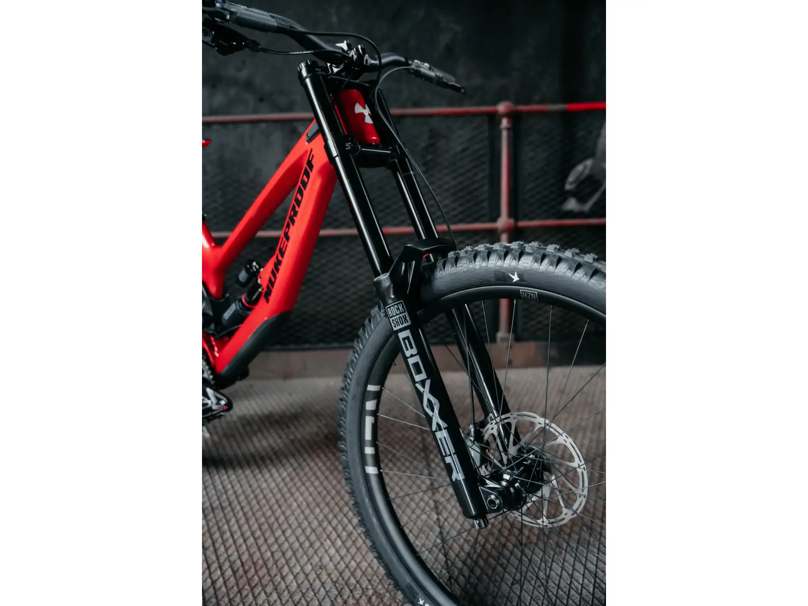 Nukeproof Dissent Carbon Pro 297 GX DH7 Downhill-Fahrrad Red