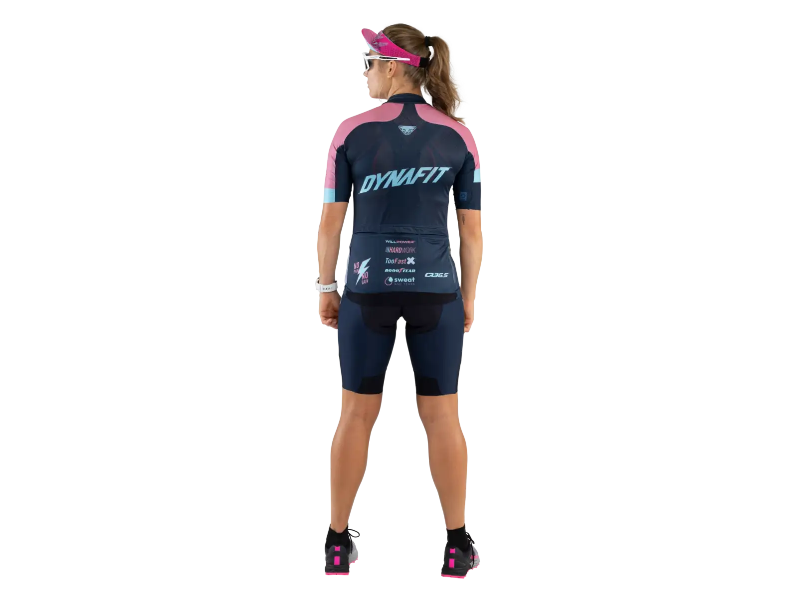 Dynafit Squad Damen Kurzarmtrikot mokarosa