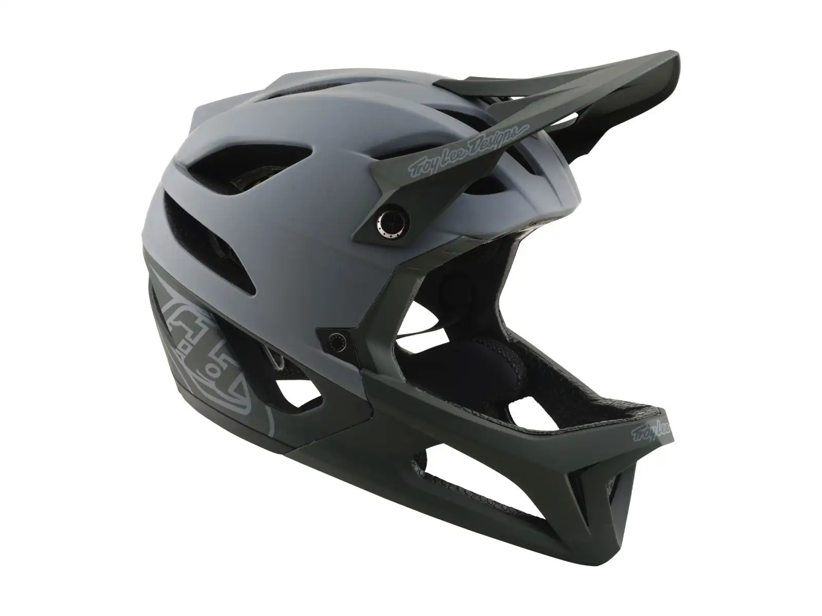 Troy Lee Designs Stage MIPS Helm Drone Gray