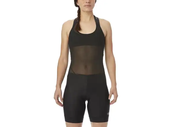 Giro Chrono Sport Halter Bib Damen Shorts mit Latz und Polster Black