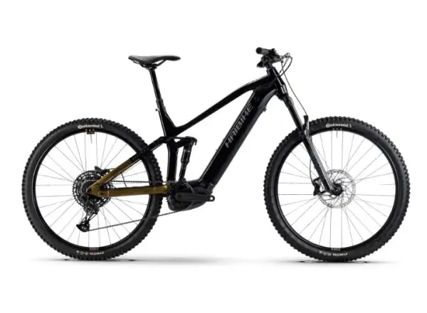 Haibike ALLTRAIL 10 800Wh vollgefedertes E-Bike black/ninja gold/grey