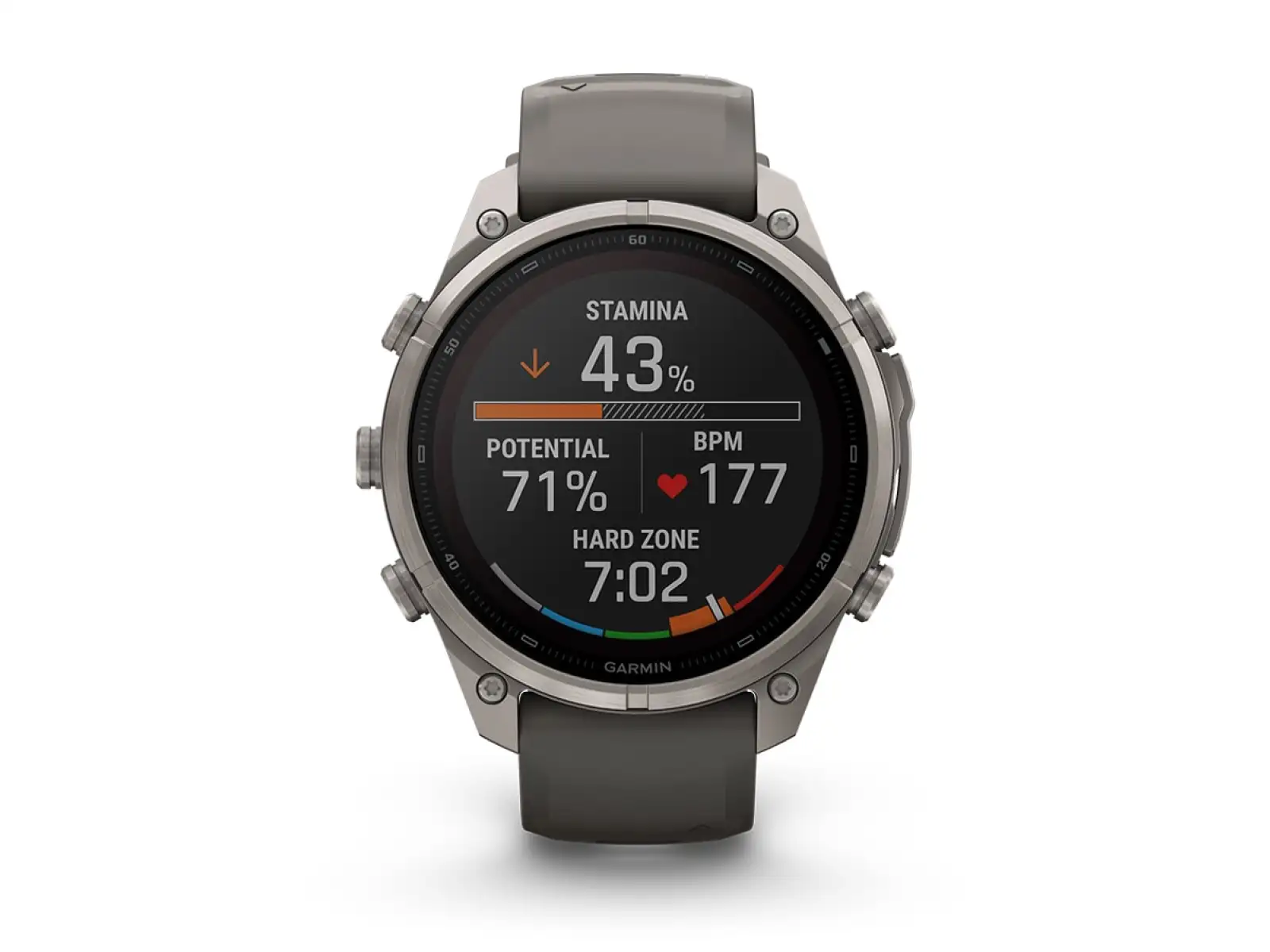 Garmin Fénix 9 Pro inReach Solar 47 mm Titan Pebble Gray/Silver Gray