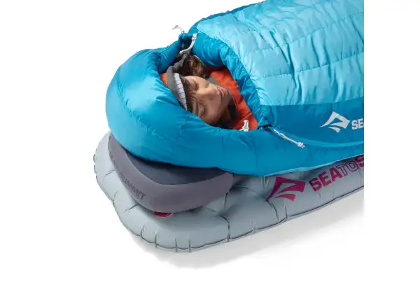 Sea To Summit Trek Damen-Schlafsack -9C Blue Atoll