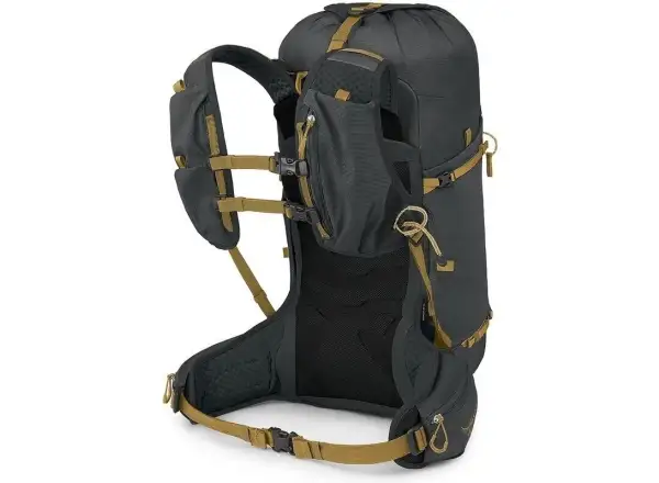 Osprey Talon Velocity 30 l Rucksack Dark Charcoal/Tumbleweed Yellow L/XL