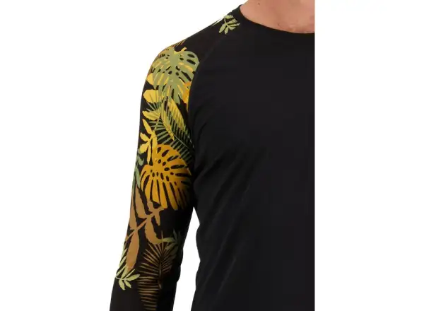Mons Royale Temple Tech LS Herren Langarmshirt in Naturtarnung.