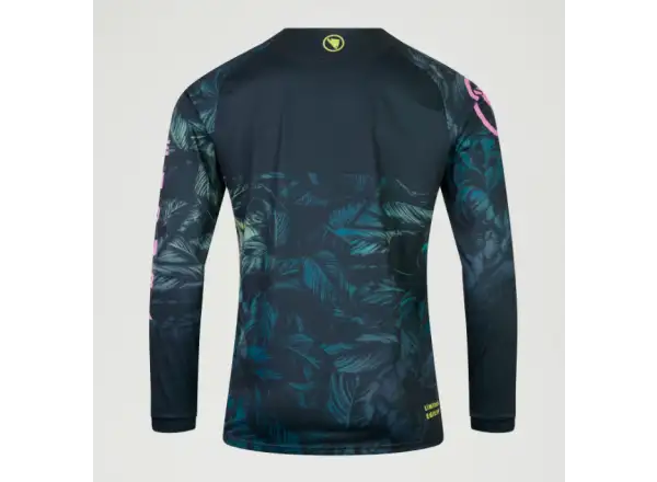 Endura Tropical Print LTD Herrentrikot Langarm Grau