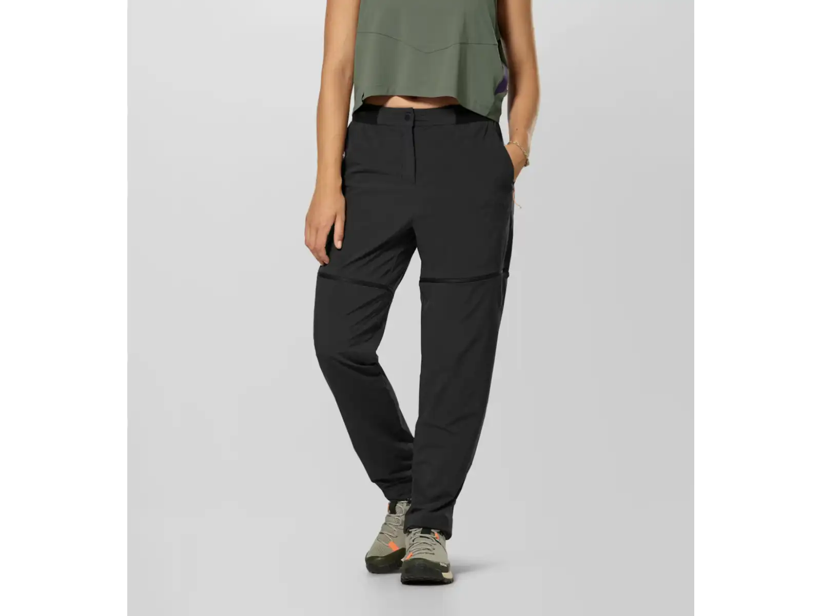 Salewa Pedroc 3 Durastretch 2in1 Damenhose Black Out