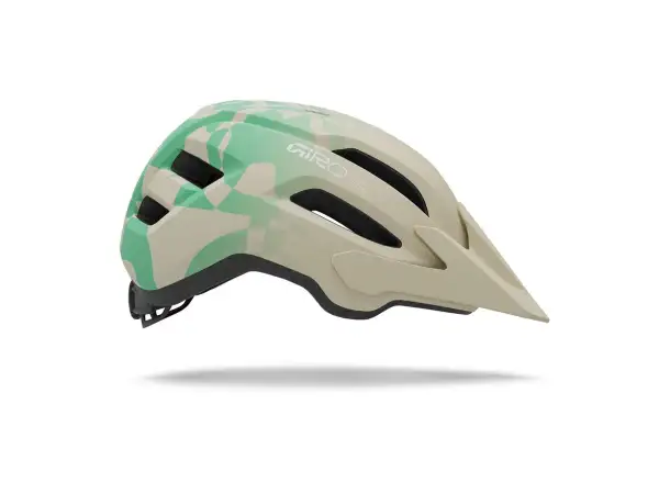 Giro Fixture II Helm Mat Stone/Green Rush