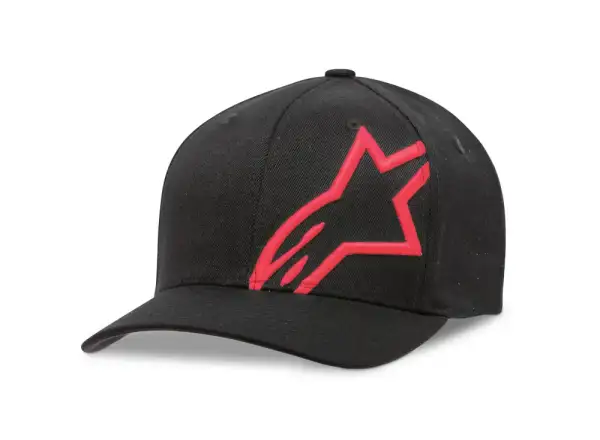 Alpinestars Corp Shift 2 Gebogene Schirmkappe Schwarz/Rot