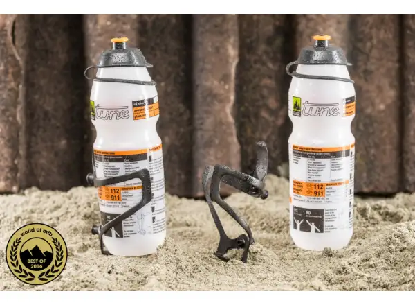 Tune Rechtsträger Carbon Seitenhalter rechts inklusive Flasche 0,5 l