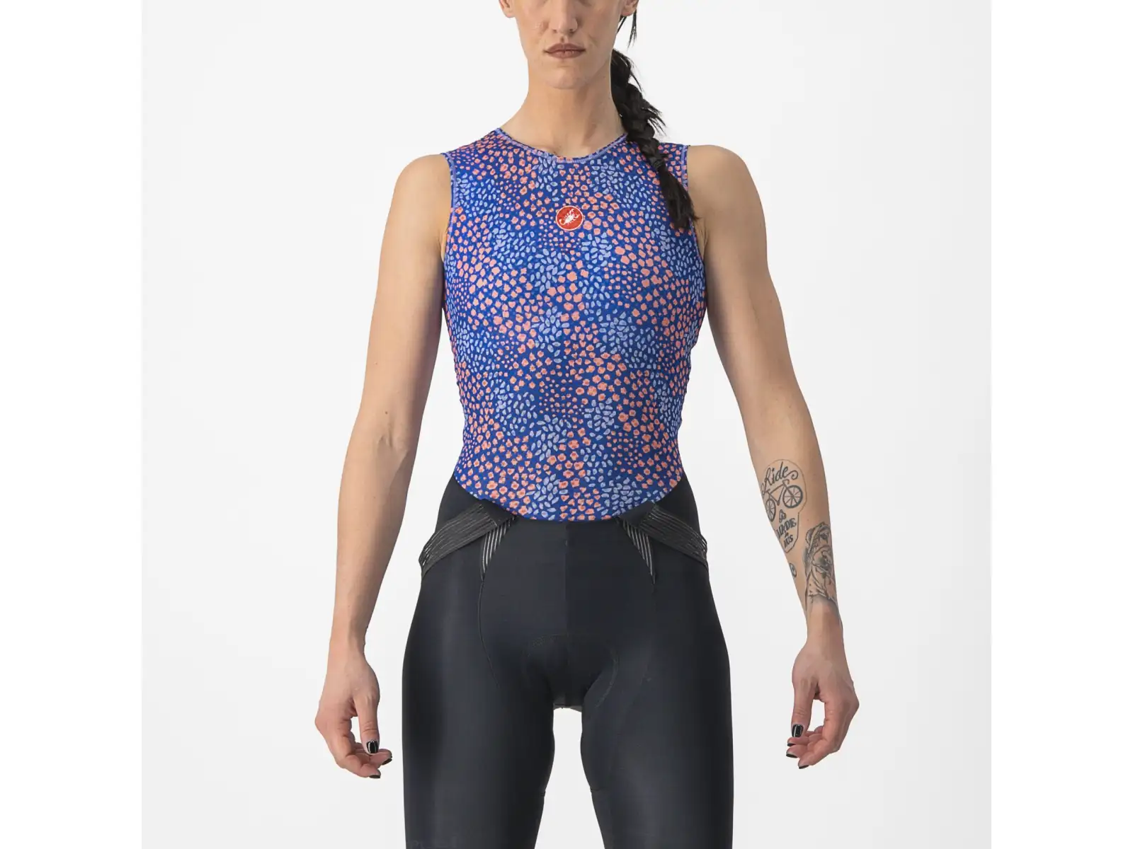 Castelli Pro Mesh 4 W ärmelloses Damen-Shirt in Lila Mist