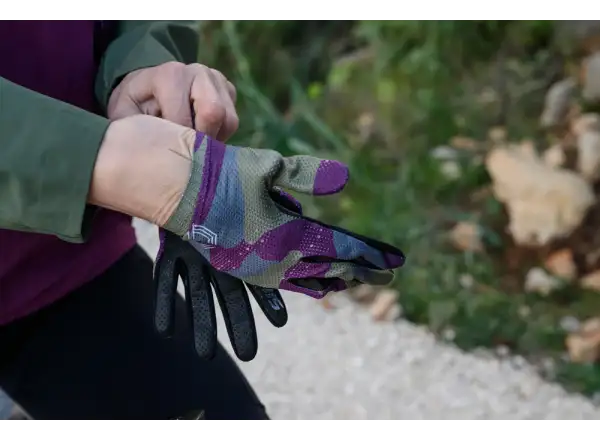 Silvini Saltaro Herrenhandschuhe Pflaume/Olive